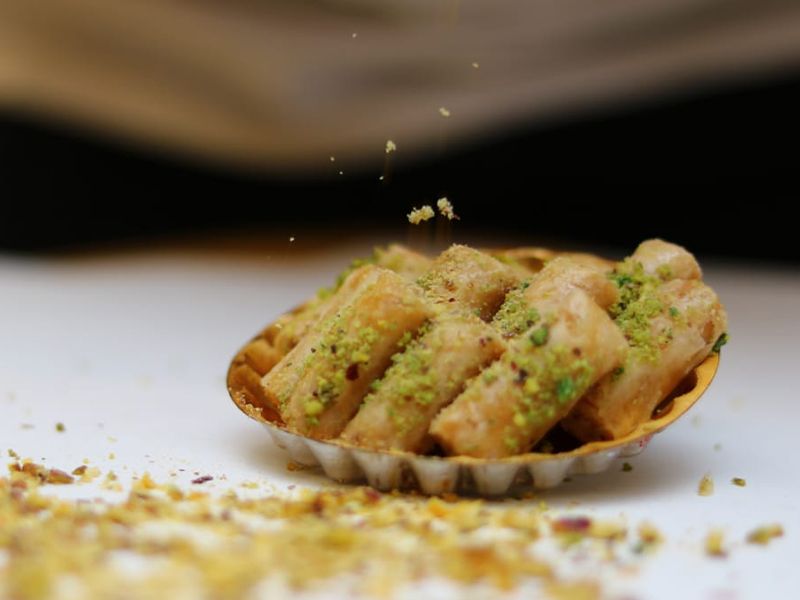 Baklava Fingers With Nuts