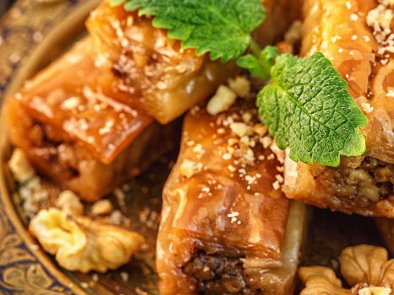 Baklava With Walnut