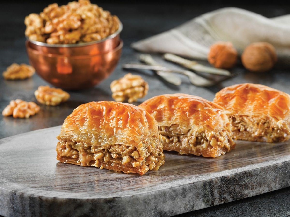 Qasia Baklava with Nuts