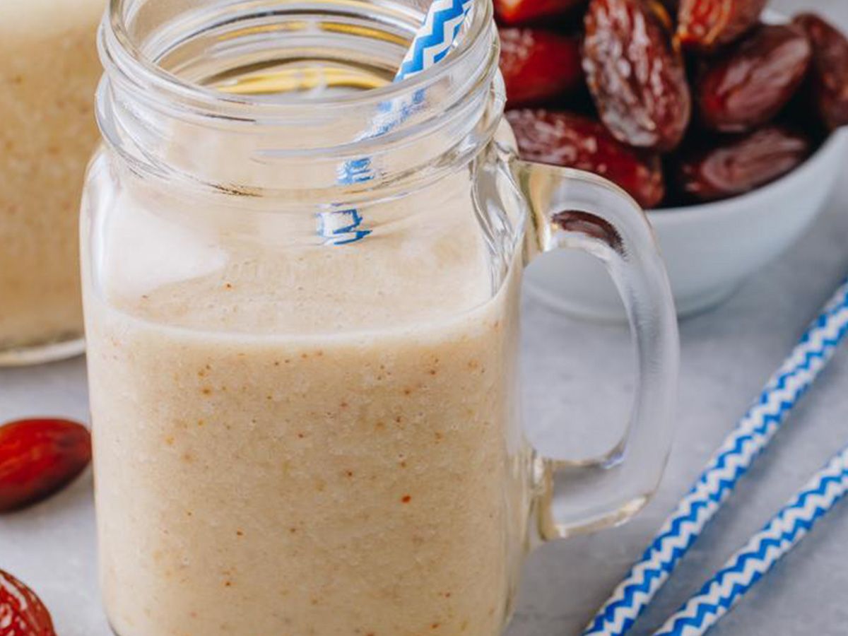 Fresh Milk Dates Juice