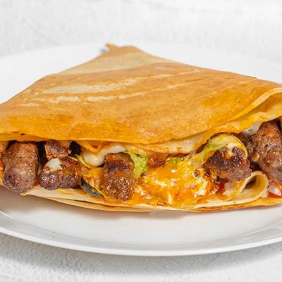 Baladi Sausage Crepe