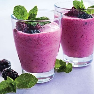 Blueberry smoothie