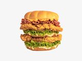 Blue Bacon Fryer Sandwich