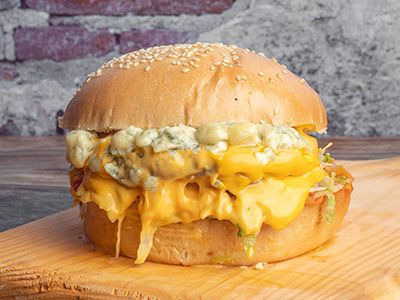 Chicken With Blue Cheese Sandwich