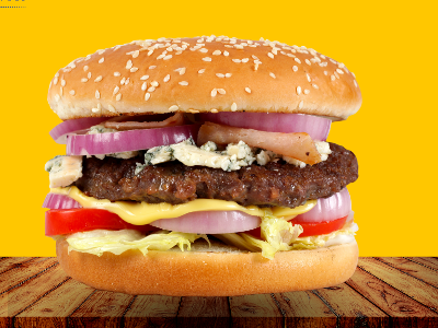 Blue Cheese Beef Burger