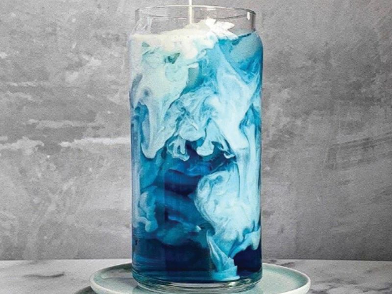 blue latte