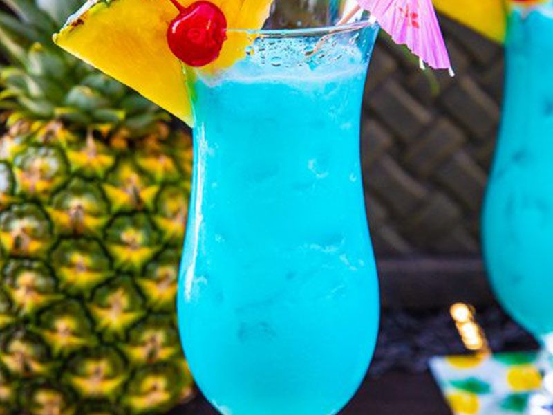Blue Hawaii Cocktail
