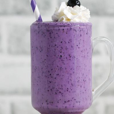 Blueberry Milkshake