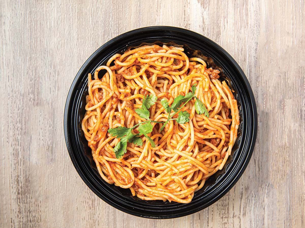 Bolognese With Minced Meat Pasta