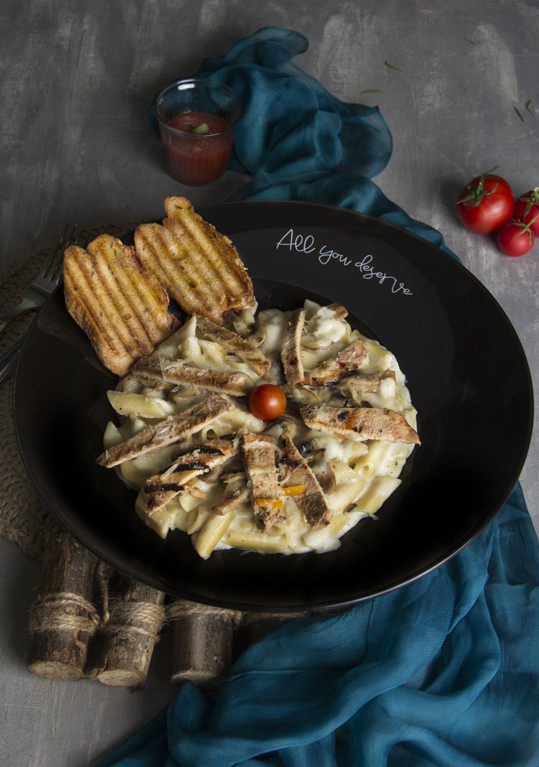 Alfredo Penne Pasta