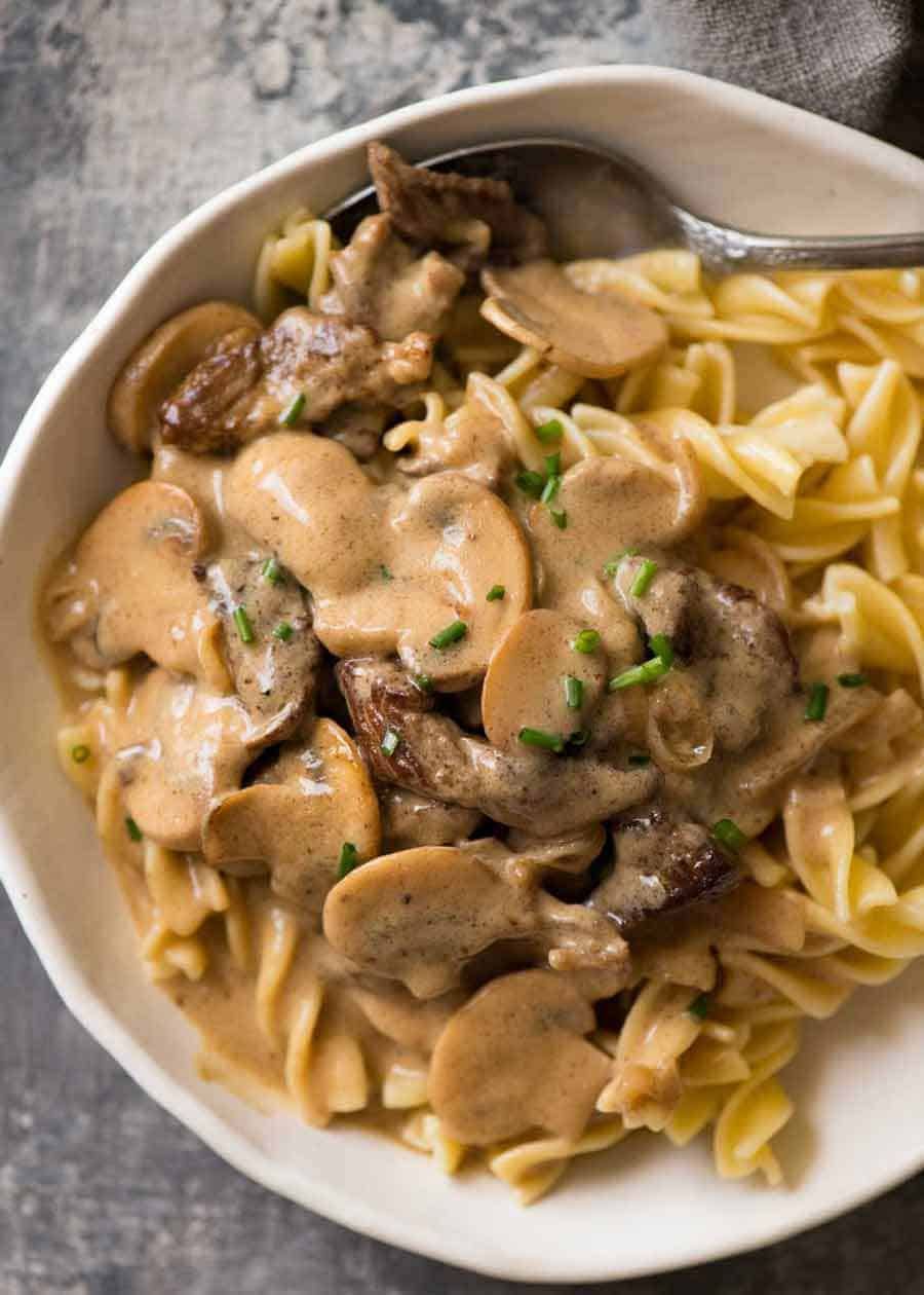 Penne Stroganoff