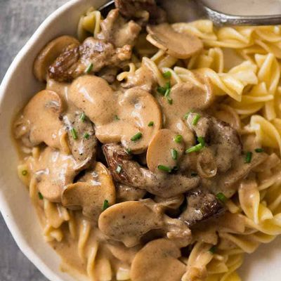 Penne Stroganoff