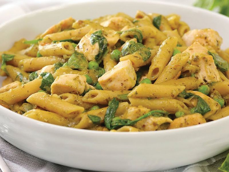 Pesto Chicken Penne Pasta