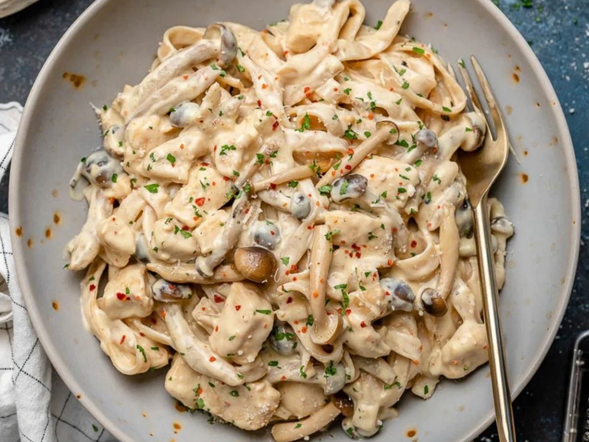 Penne Cream With Mushroom