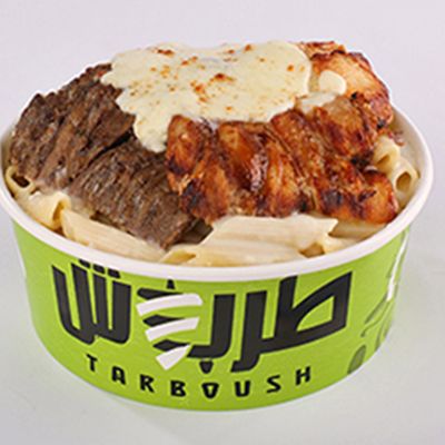 Penne Pasta With Mix Shawerma Medium