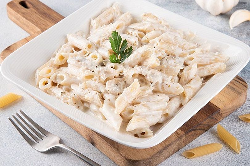 white sauce pasta kids