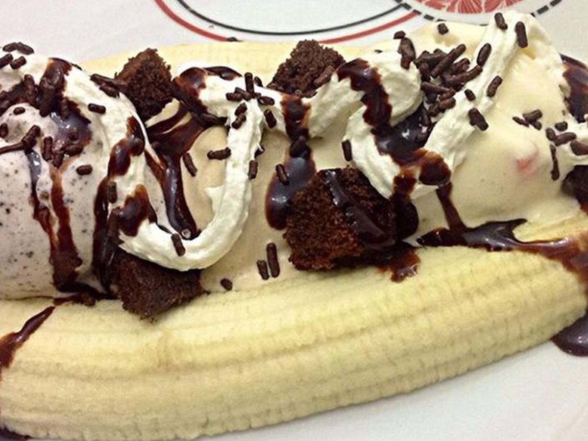 Banana Split Ice Cream
