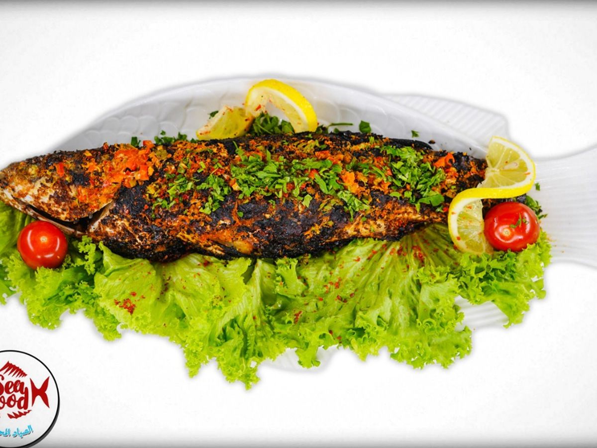 Grilled Grey Mullet Fish