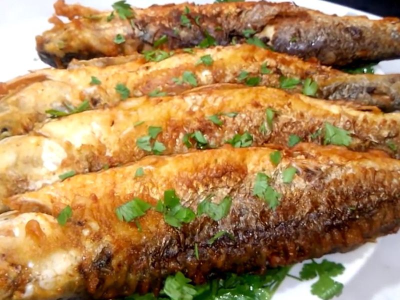 Fried Mullet Fish