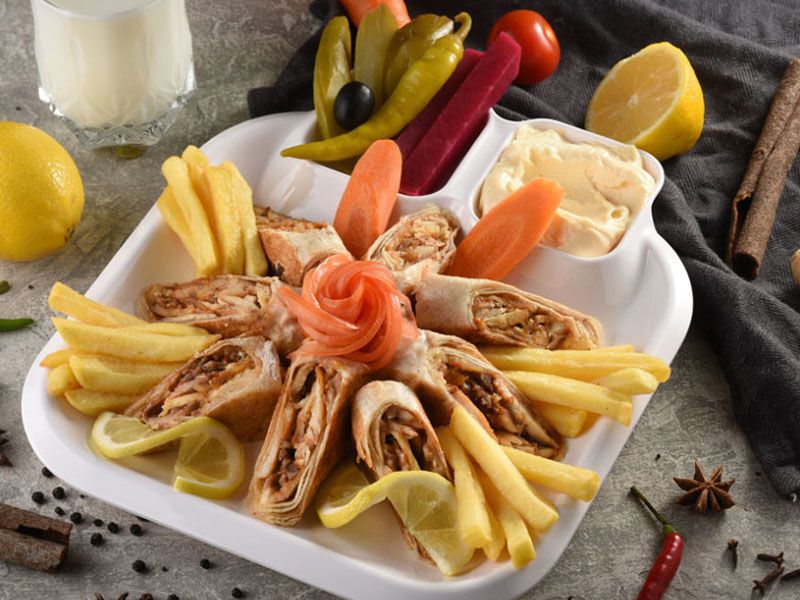 Family Chicken Shawarma Box