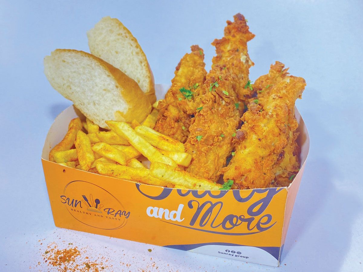 5 Pieces Crispy Chicken Box