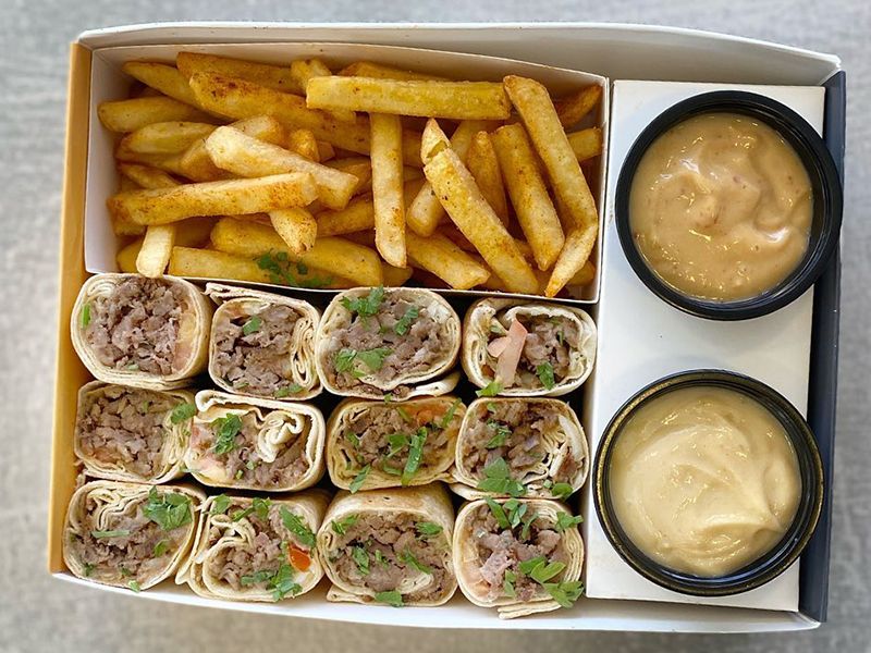Double Chicken Shawerma Box