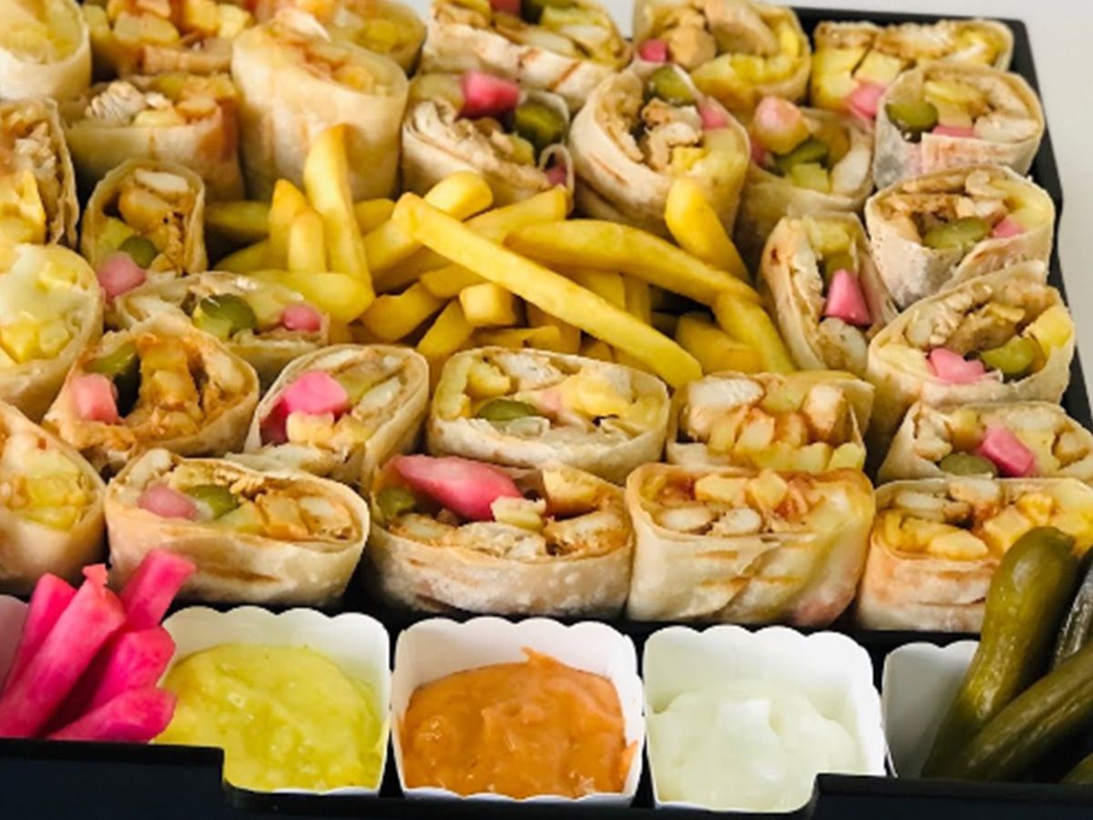 family Chicken shawarma box