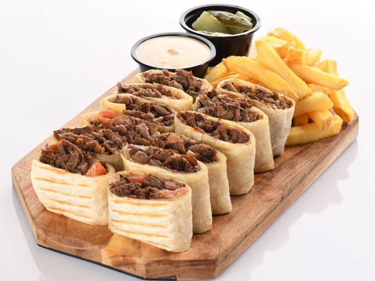 Mini shawarma box