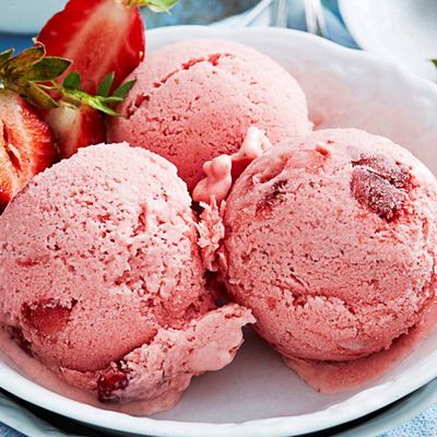 Vanilla Strawberry Scoop