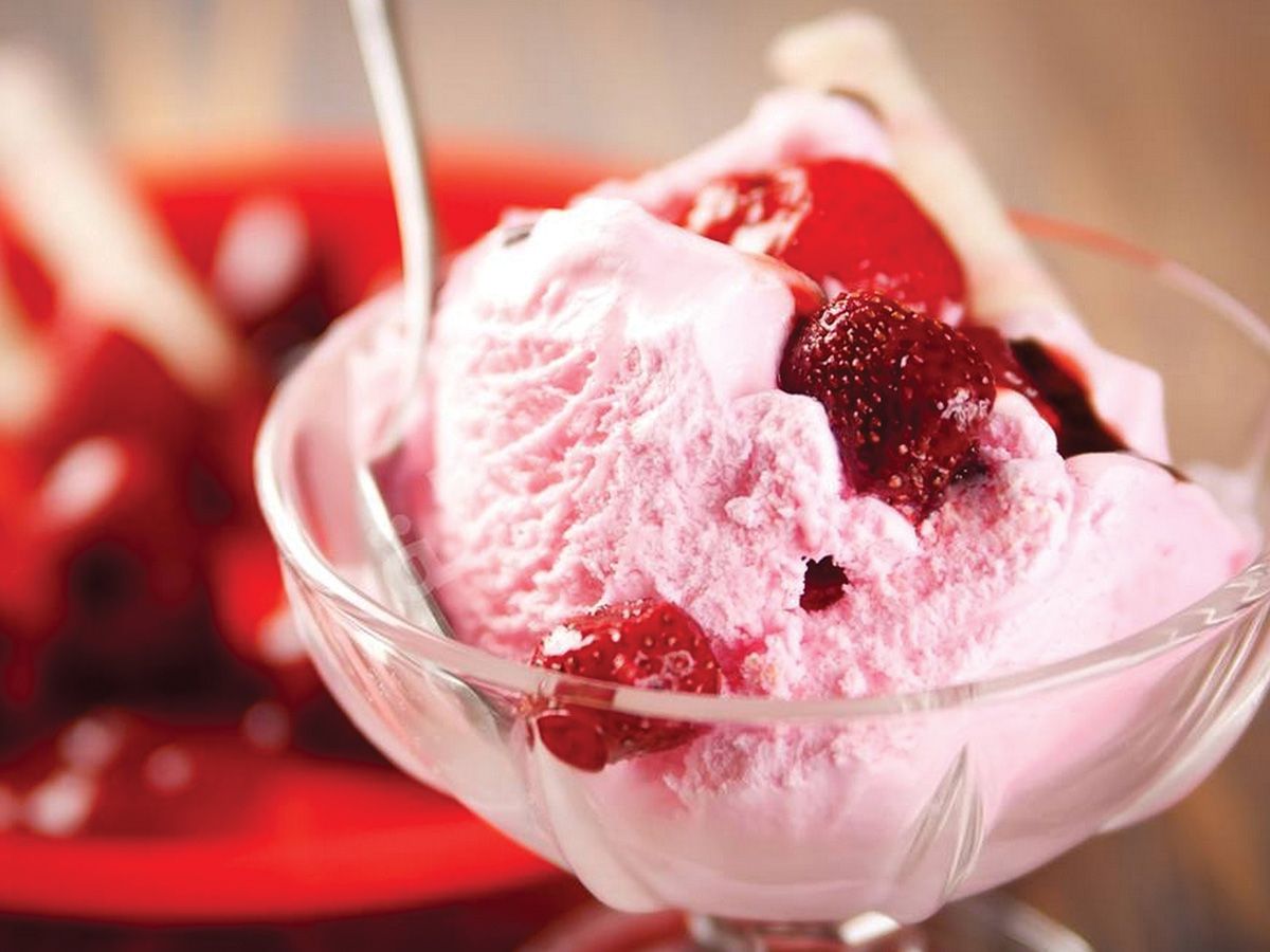 Strawberry Ice Cream
