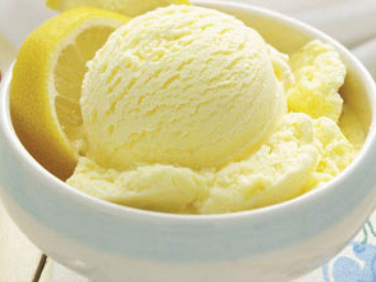 Lemon Ice Cream