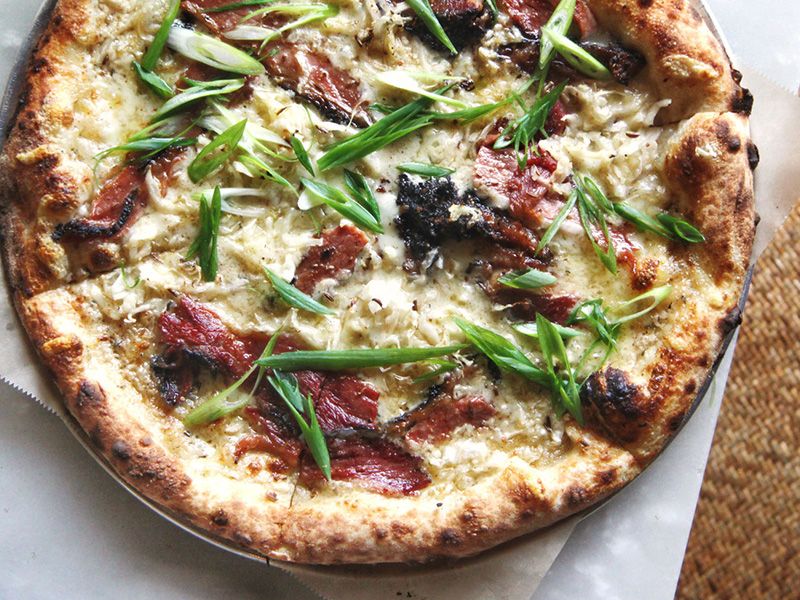 Corned Beef Pizza
