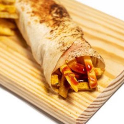 Potato Fingers Pomme Frites Wrap