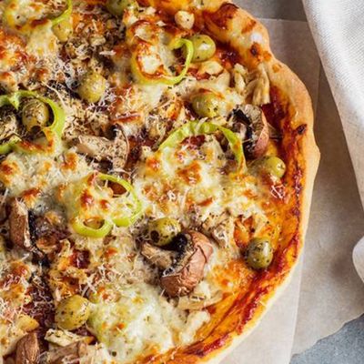Mushroom Italian Pizza