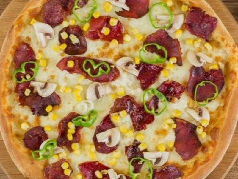 Italian Pastrami Pizza