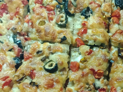 Roumi Cheese Oriental Pizza