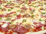 Hot dog pizza