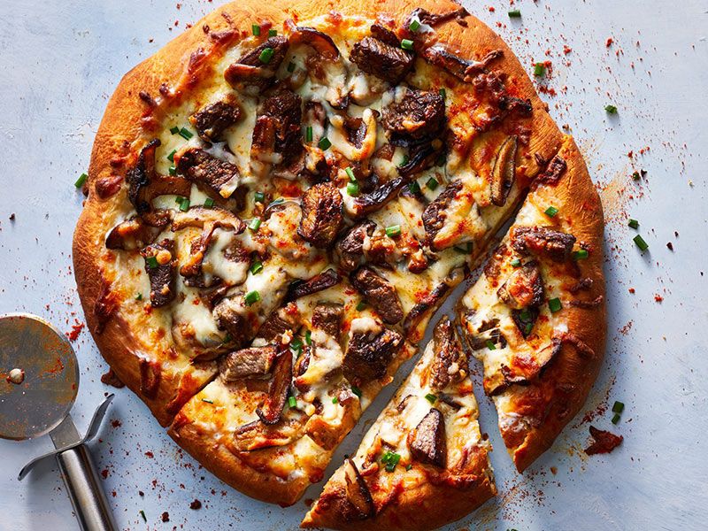 Minced Meat Pizza
