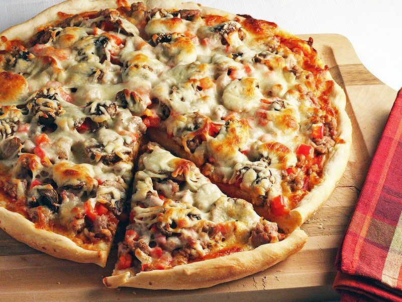 Mushroom Pizza