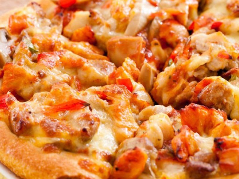 Chicken Strips Pizza