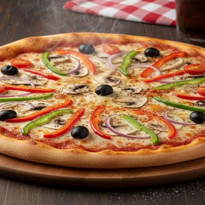 Vegetable pizza