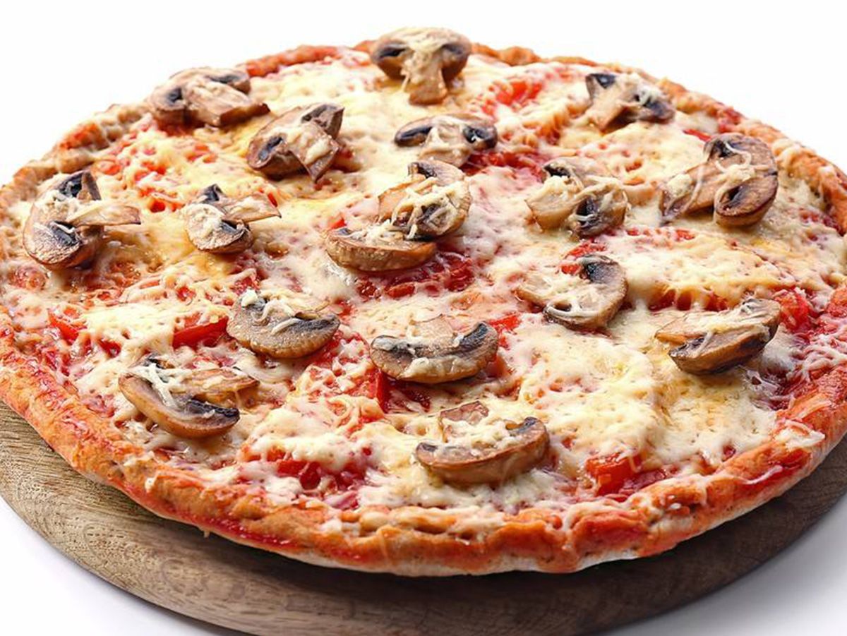 Mushroom pizza