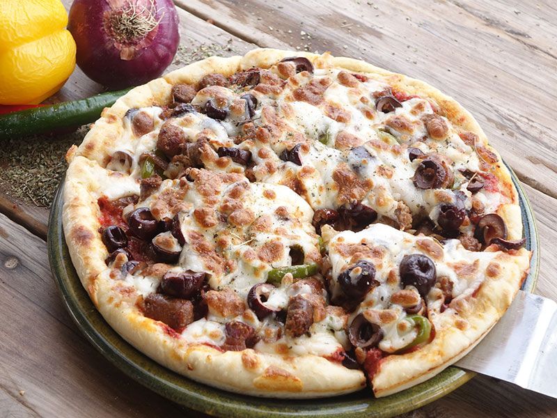 Oriental Sausage Italian Pizza