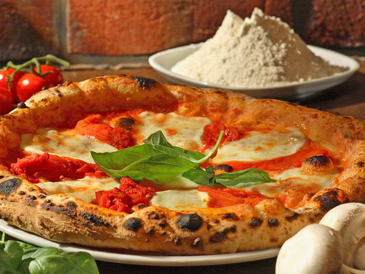 Margherita pizza