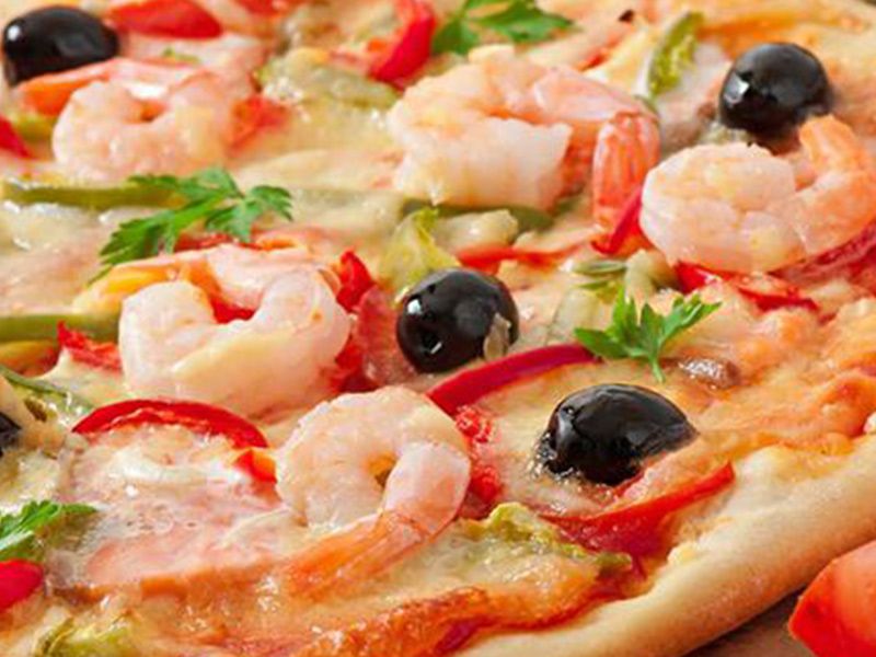 Seafood Italian Pizza