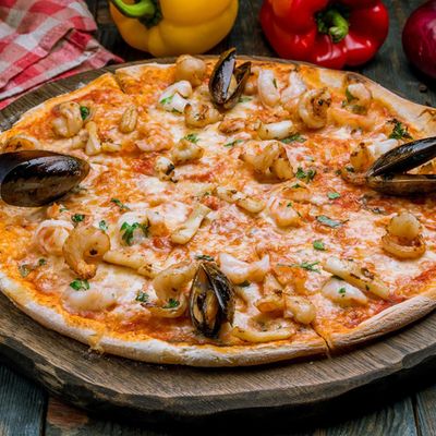 Italian Seafood Pizza