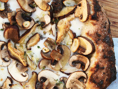 Mushroom Pizza