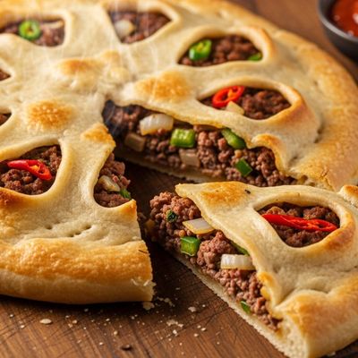 Alexandrian Meat Pizza