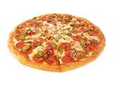 Spicy Meat Paprika Pizza