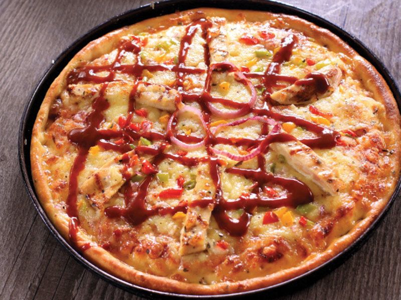 Chicken Barbecue Pizza
